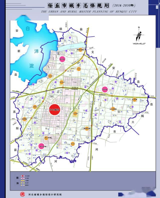 任丘市城区道路地图图片