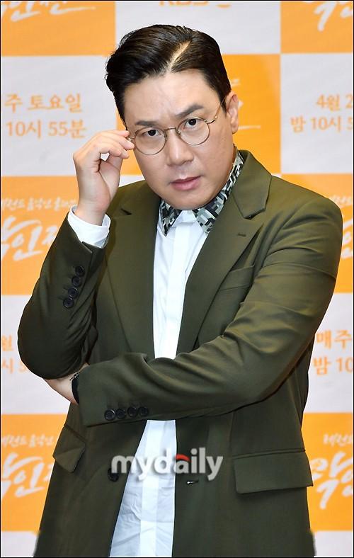 mdphoto李尚敏金耀汉等韩国艺人出席kbs乐人传节目发布会