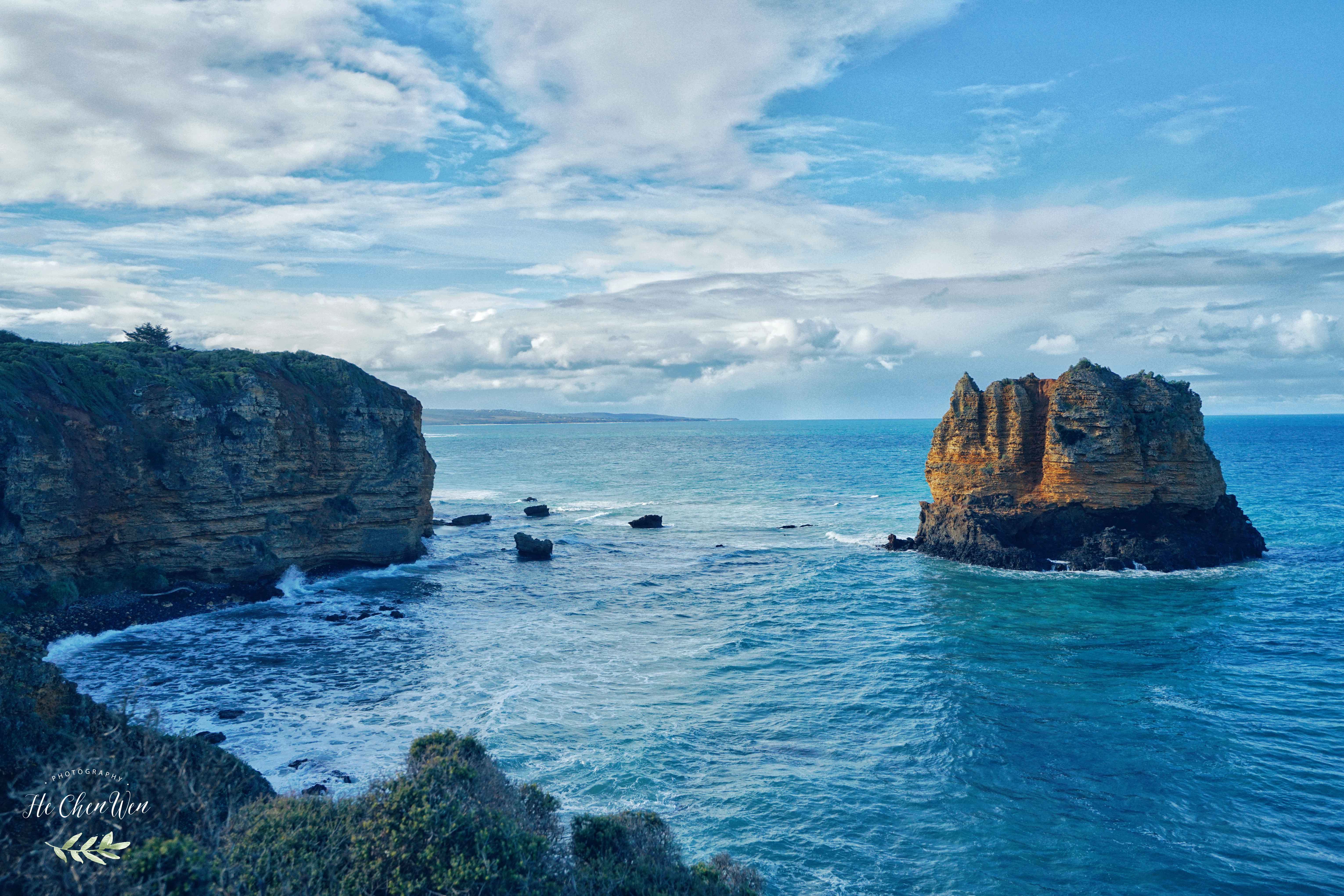 澳洲最古老的灯塔之一大洋路上最值得打卡的景点眺望碧海蓝天