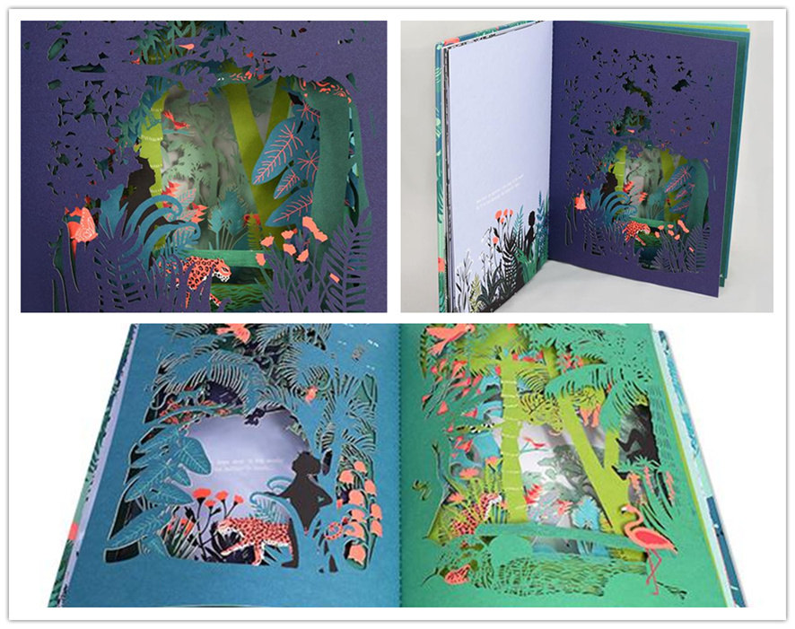 世界读书日以激光镂空绘本为桥梁让阅读陪伴儿童茁壮成长