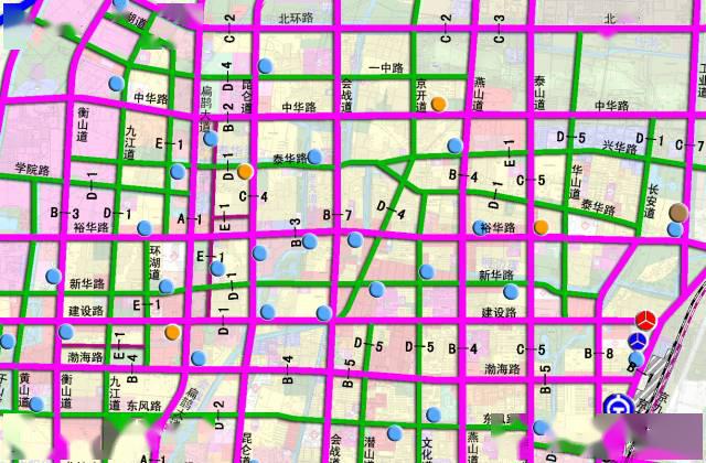 任丘市城区道路地图图片