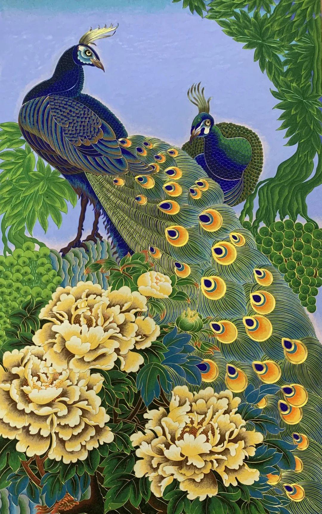 皮影作品#张永荣各个群体和团体随着其所处环境,与自然界的相互关系