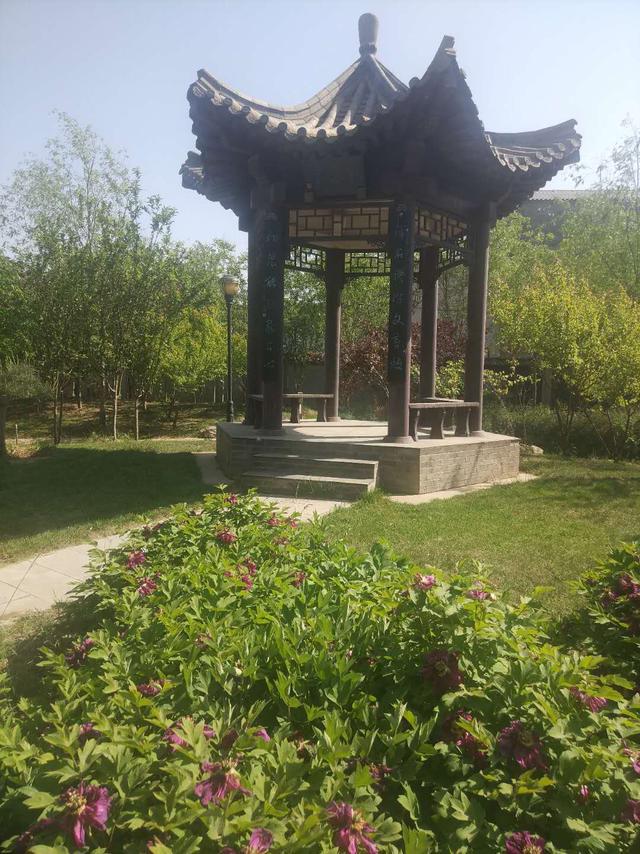 暮春时节的高邑县赵南星祠堂