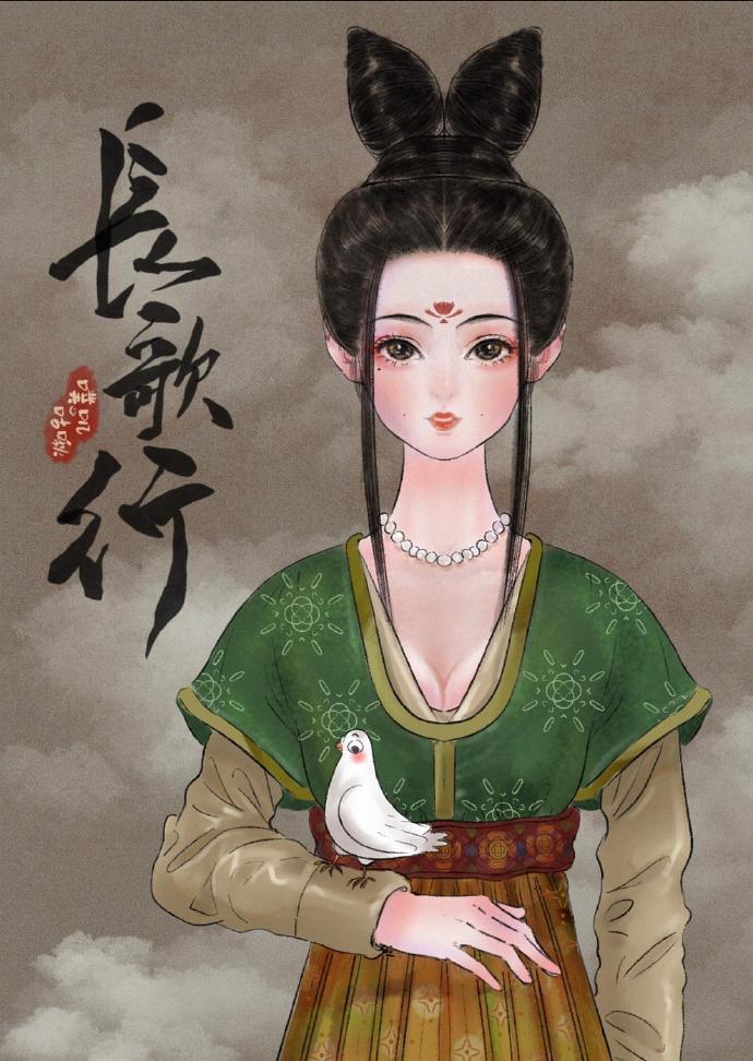 迪丽热巴长歌行饭绘分享期待古装美人李长歌