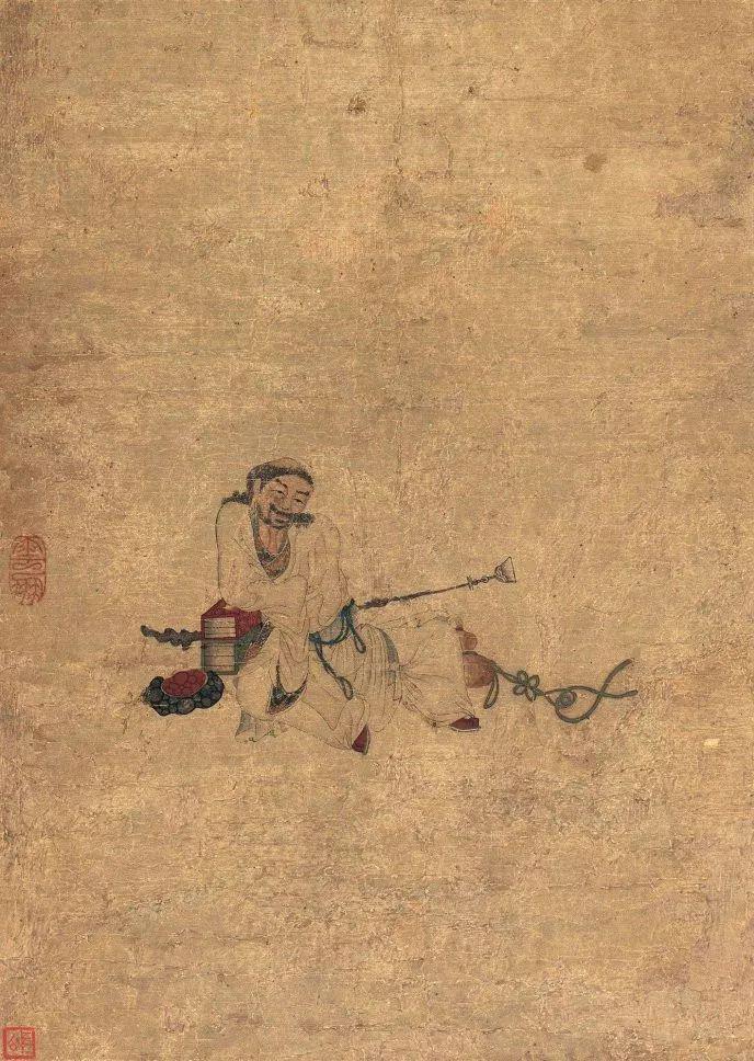 庄严肃穆:明代画家丁云鹏笔下的佛道人物(140幅)_董其昌