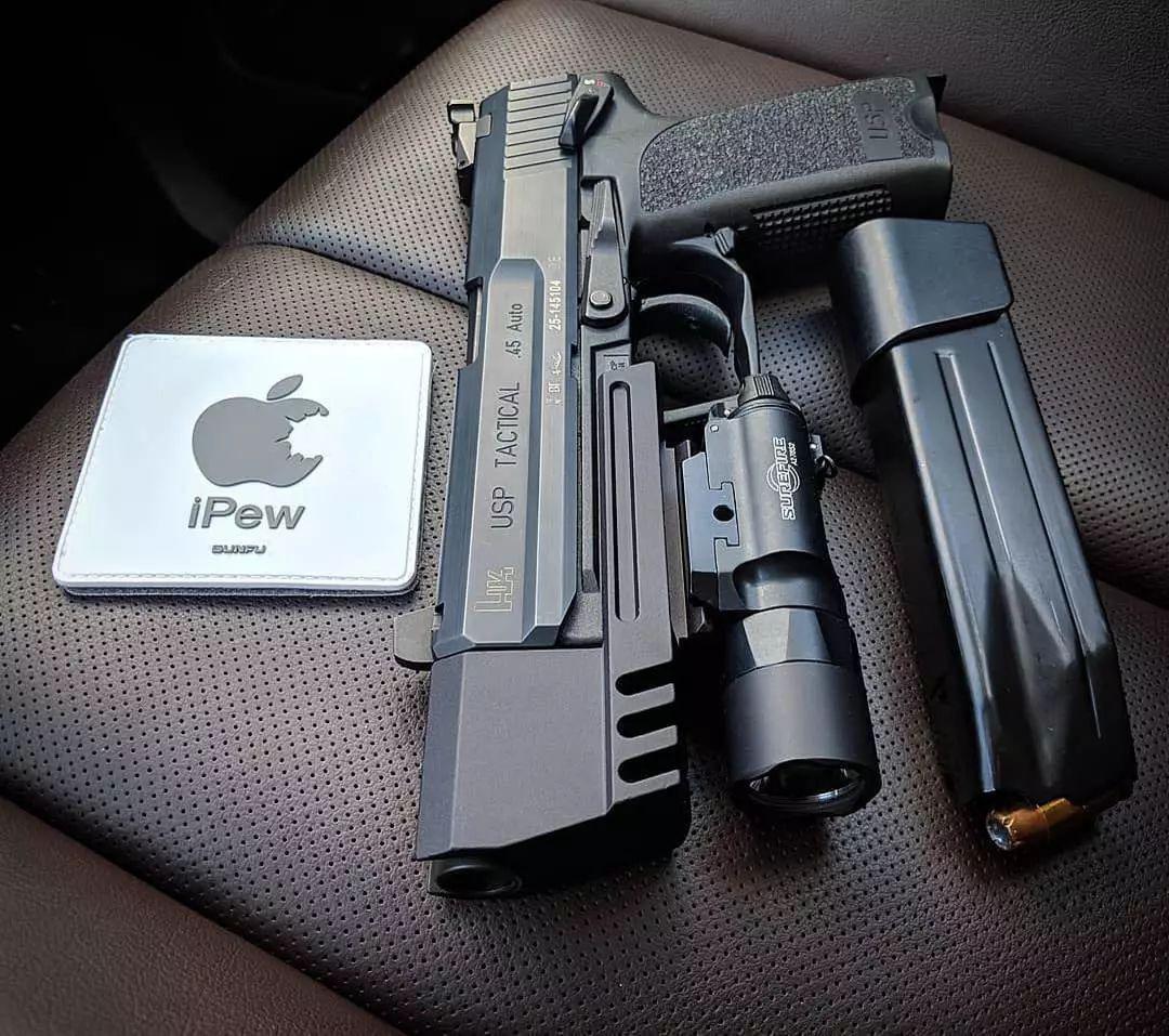 竞赛配重各位还记得古墓丽影里的那把uspmatch吗