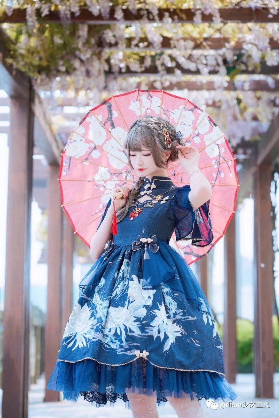 中华风lolita,中国lo娘必备小裙子!