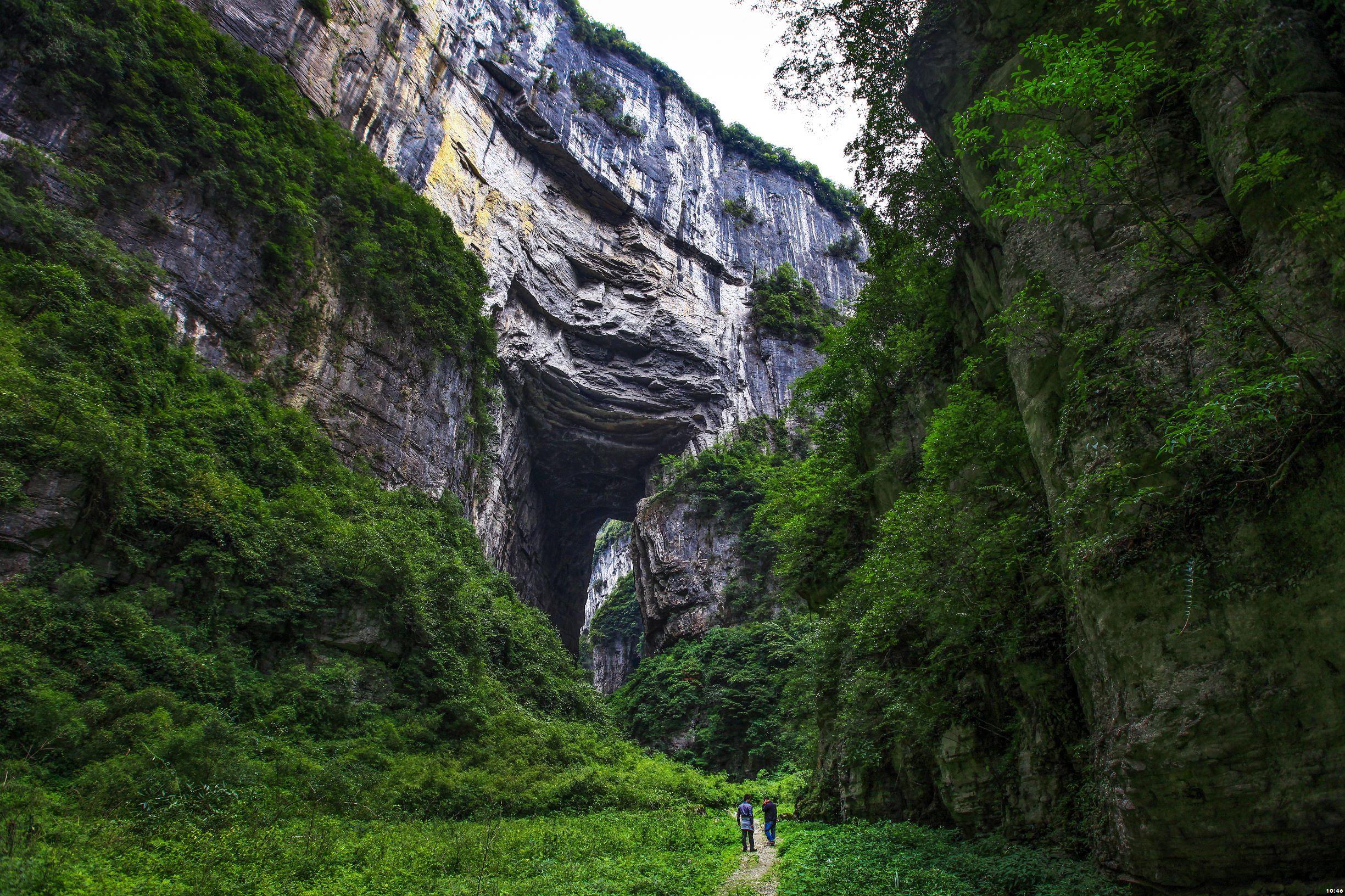 原创深度解析武隆旅游之武隆天生三桥景点