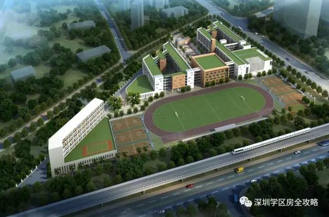 深圳高级中学北校区深圳外国语学校龙华校区进驻龙华学区房逼平百花