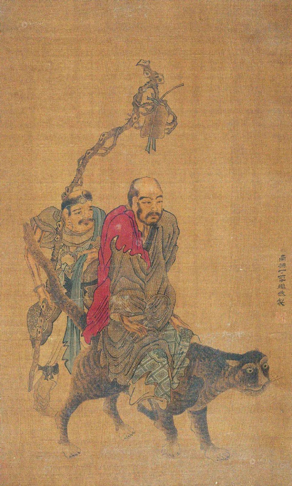 庄严肃穆:明代画家丁云鹏笔下的佛道人物(140幅)