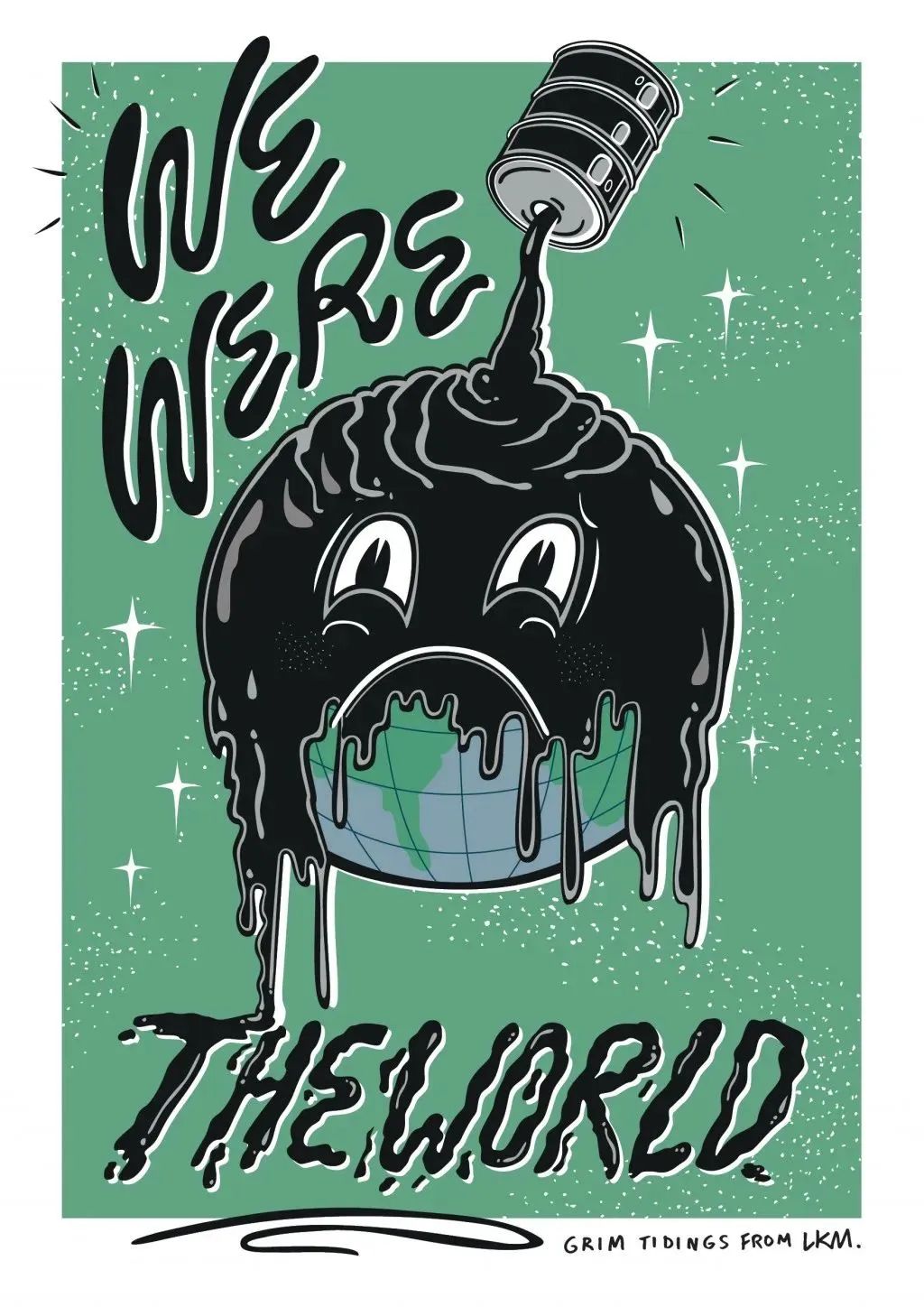 世界地球日上百位设计师加入气候变化的海报抗议行动