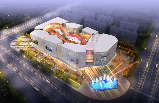 围绕运动主题的溧水红唐mall购物中心设计效果图来啦