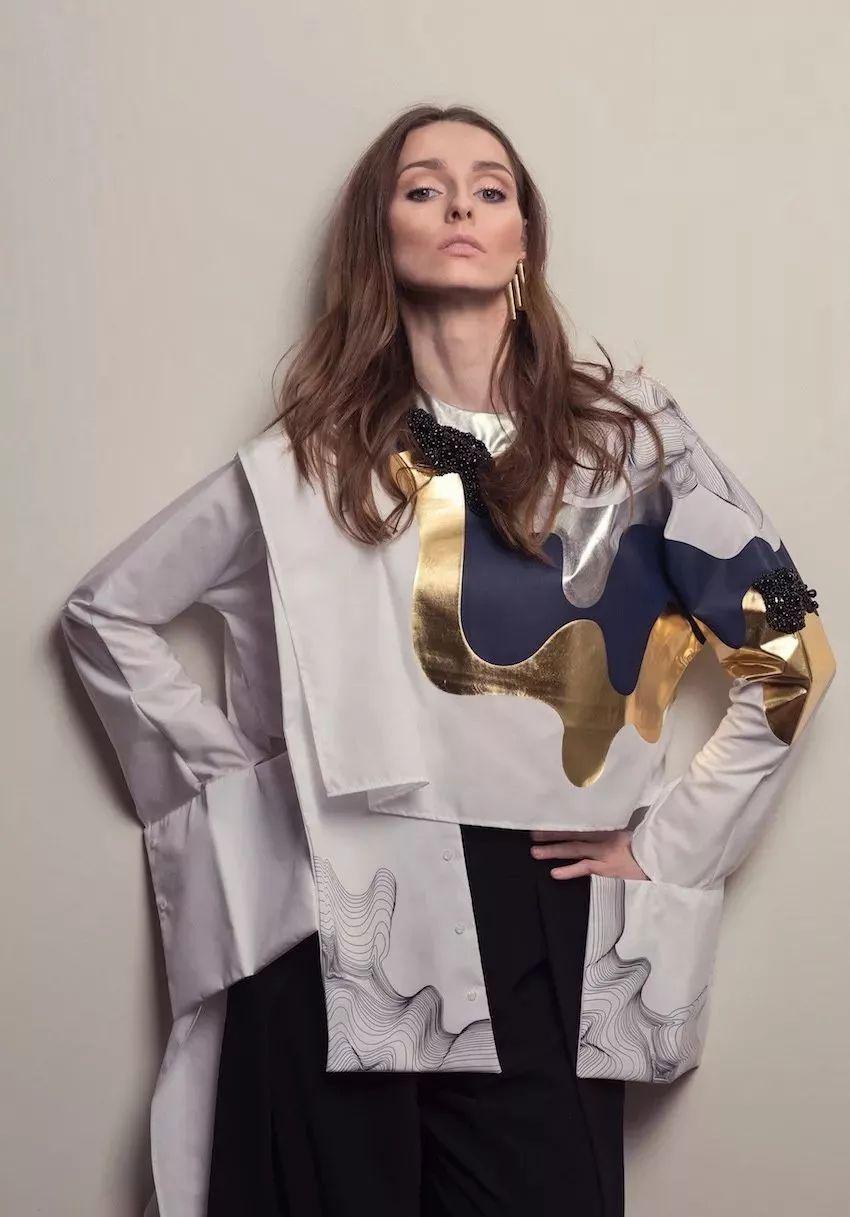 拼接丨不同的材质面料设计能碰撞出不同的火花_服装