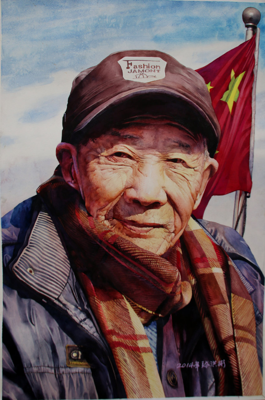 当代艺术家——张洪彬水彩画欣赏