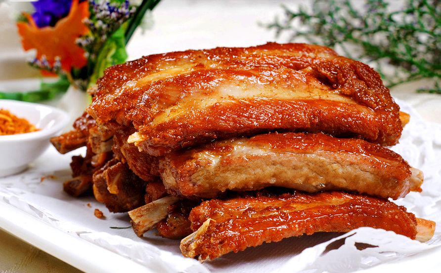 秘制手抓排骨川式油卤小龙虾古法焖牛蹄制作技术详解