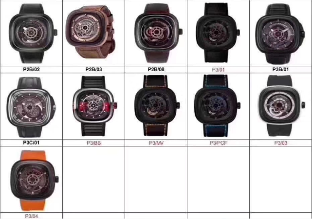 泛亚电竞七个星期五SevenFriday男士手表款式图片大全独特的腕表品牌(图4)