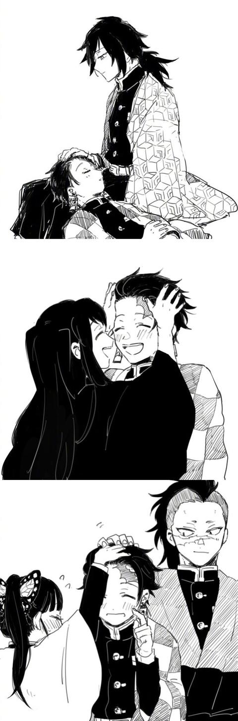 最后了大家都来摸摸炭治郎的头吧