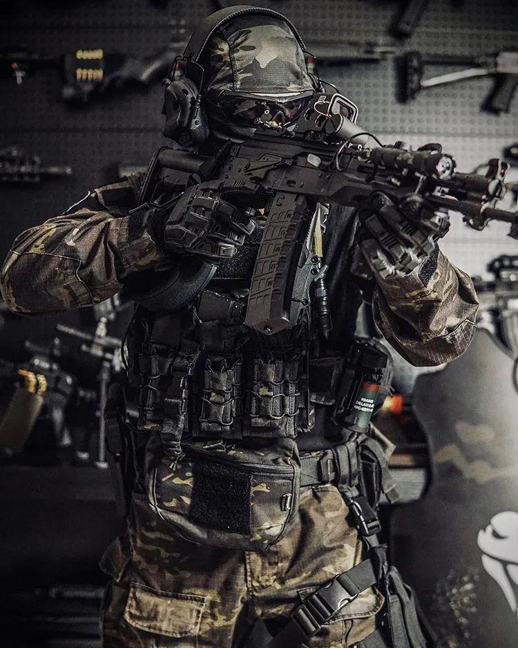 酷到极致泰国wargame玩家硬核造型摄影