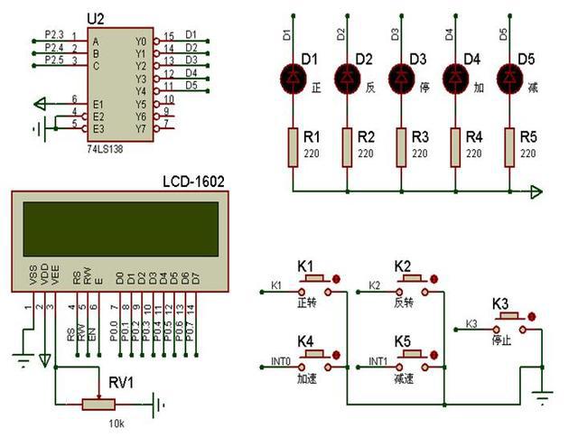 用at89c52单片机作为控制器设计简单实用的步进电机控制系统
