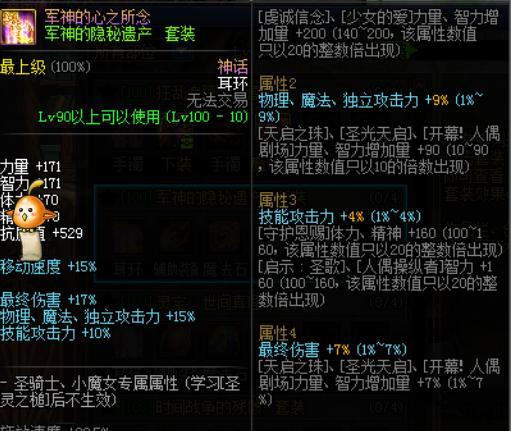 dnf小古子替狂人刷出神话军神耳环结果狂人反而不开心