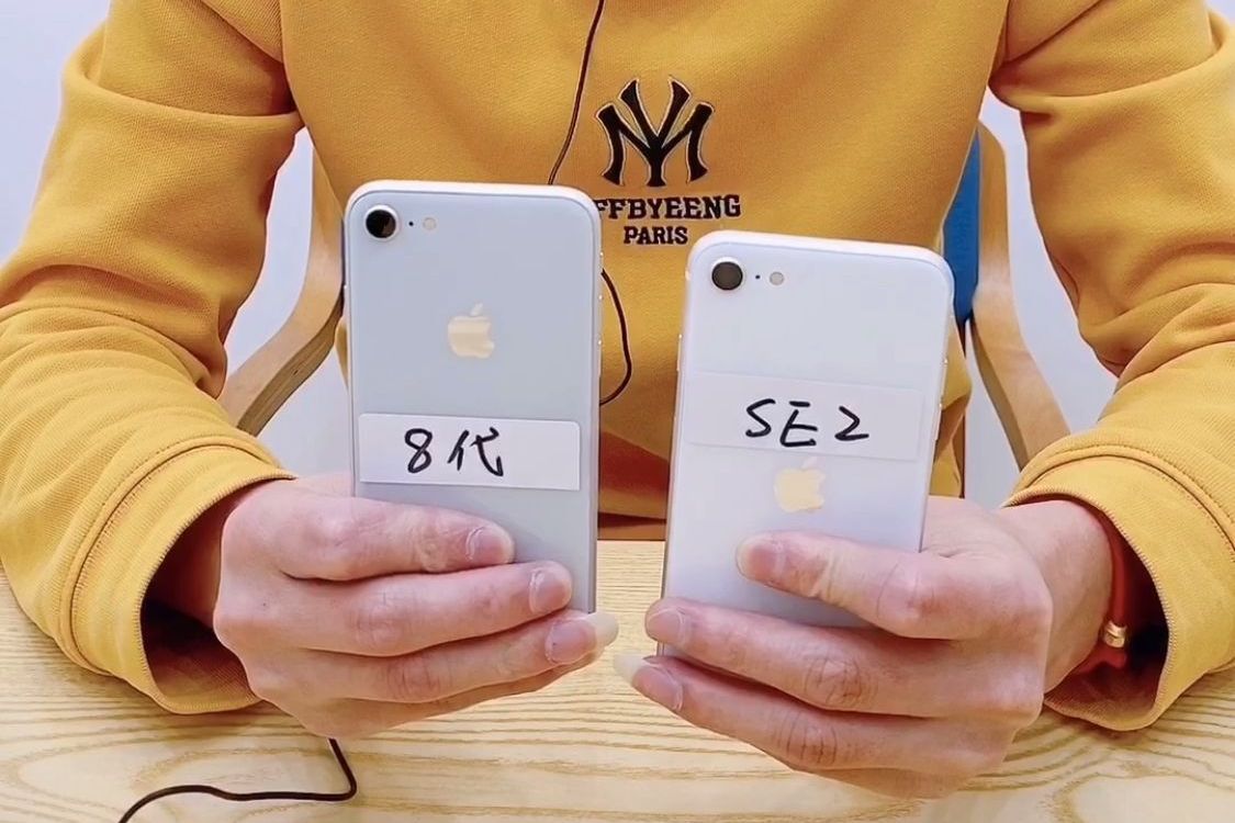 新iphonese2和8代互换主板后,全程实录,基本通用但也有异常!