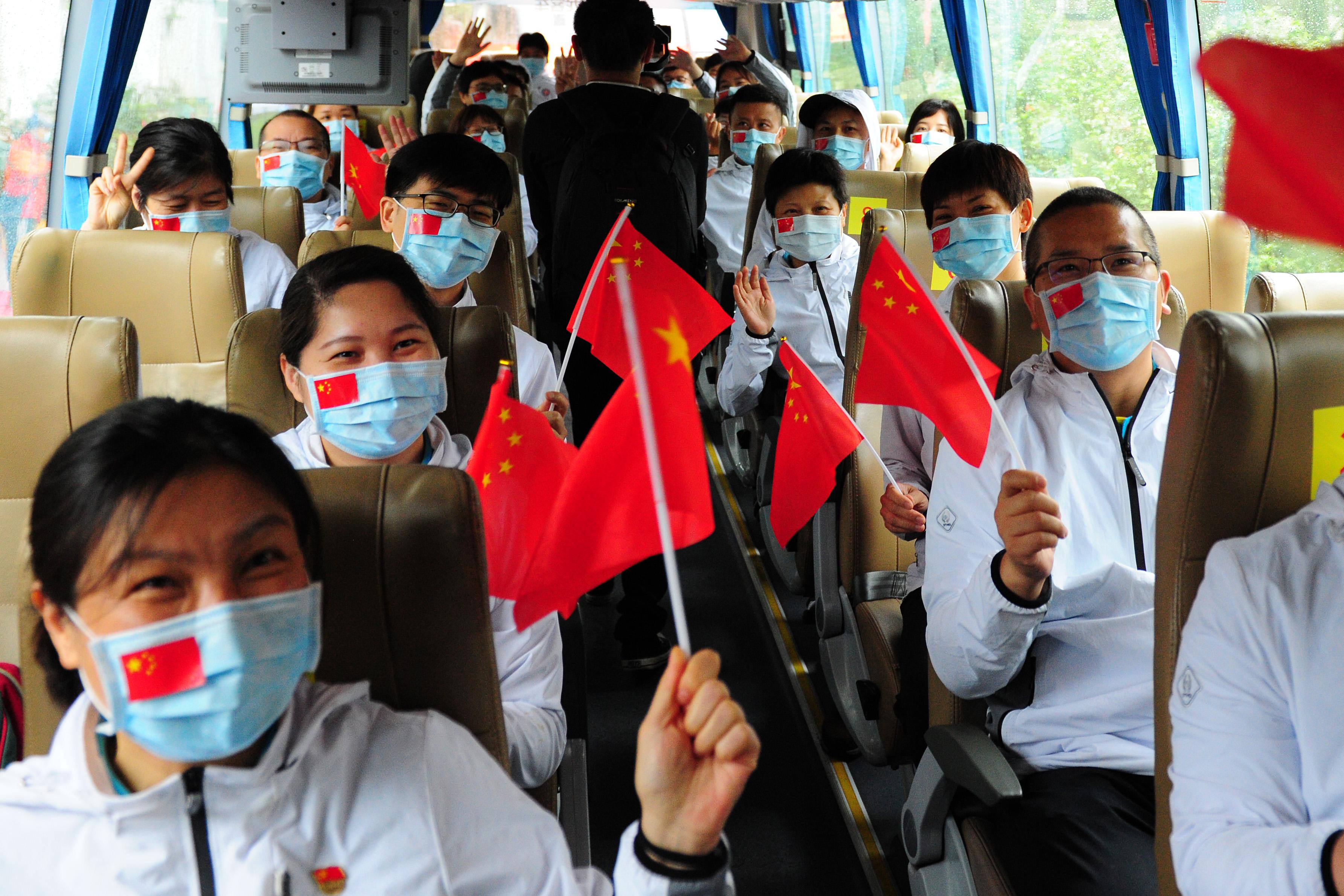 回家喽!广州市援鄂医疗队最后一批队员休整完毕