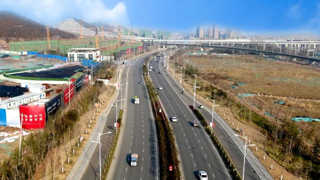 徐贾快速路南延陇海铁路大桥正式通车