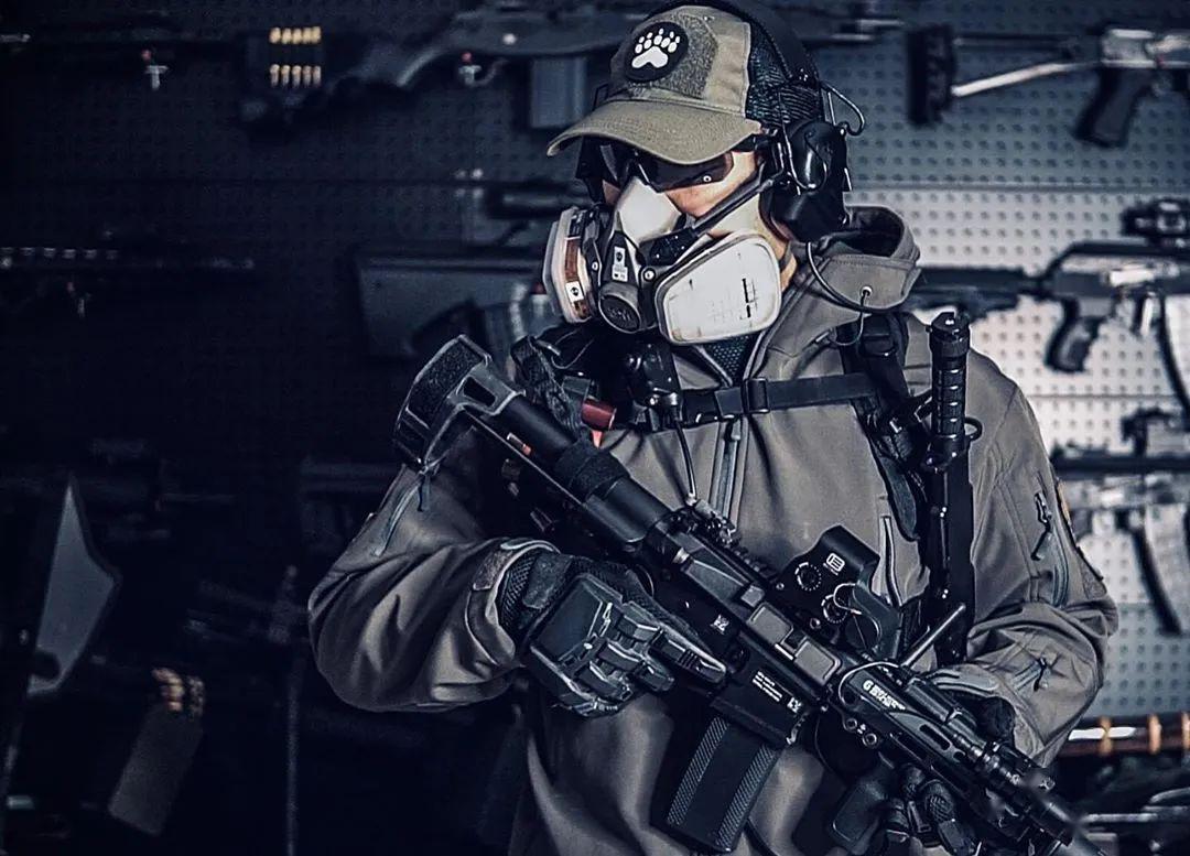 酷到极致泰国wargame玩家硬核造型摄影