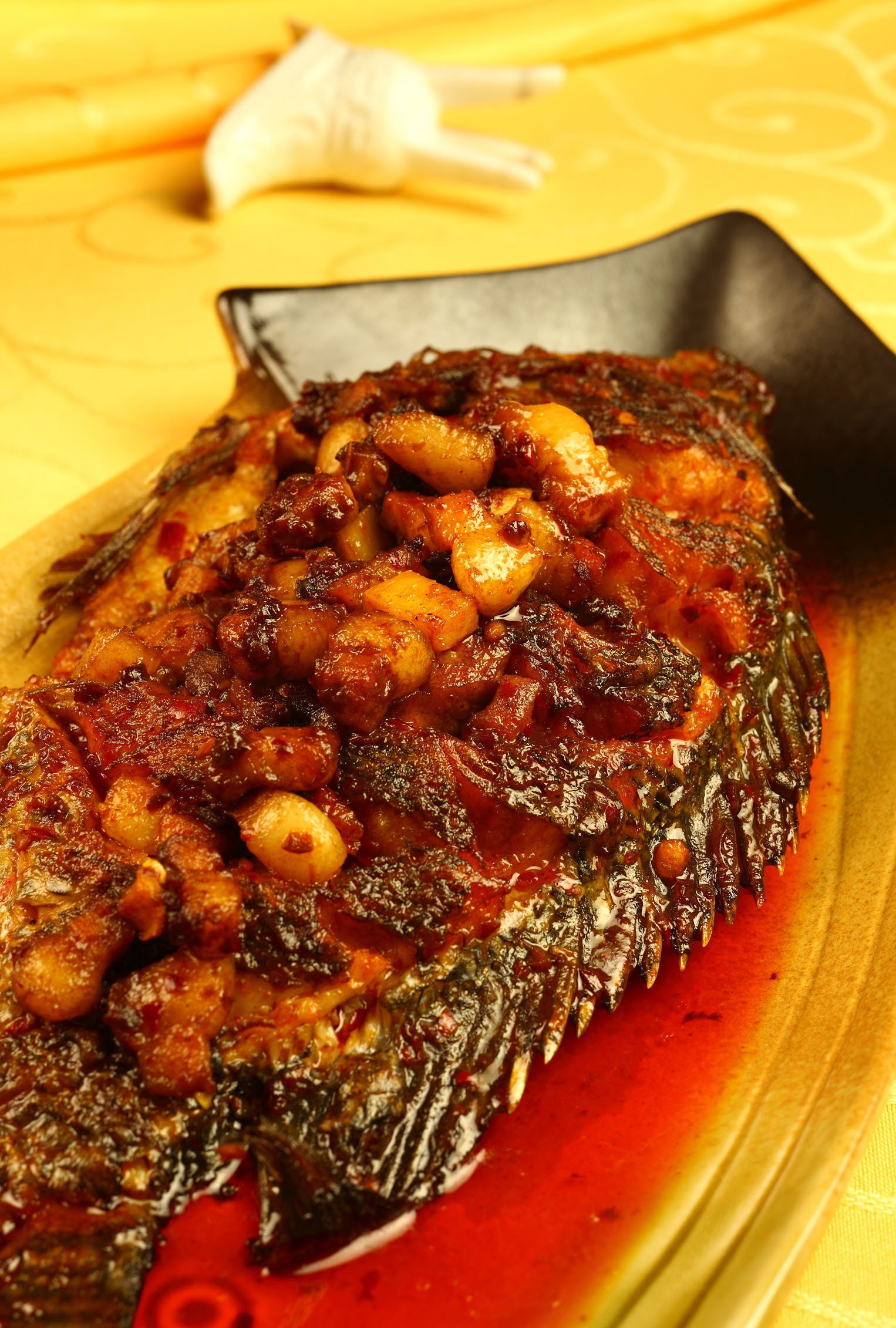 原创别再咽口水啦中餐厅同款干烧鱼原来配方很简单