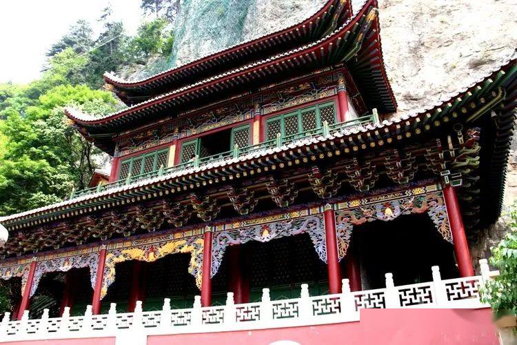 沁源县灵空山的圣寿寺