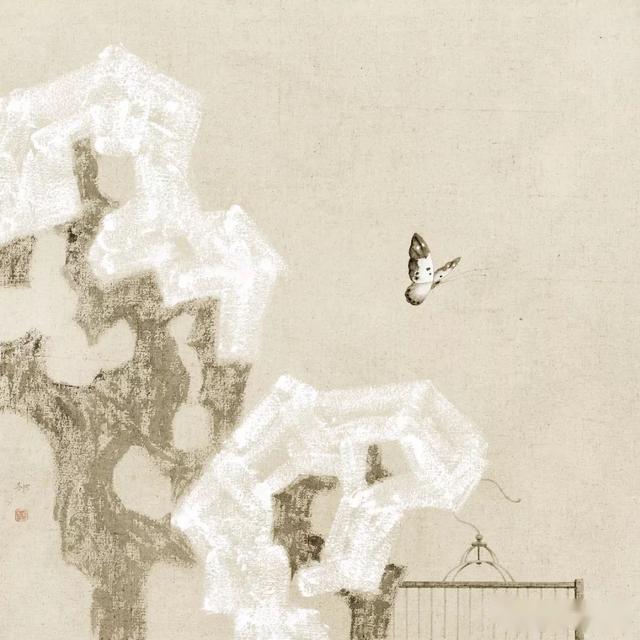 这位画家喜欢画鸟笼子啥意思