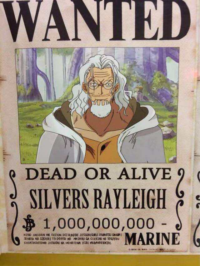 鹰眼米霍克:6亿 鹰眼是老牌七武海中的王牌,在多弗朗明哥被打败,暴君