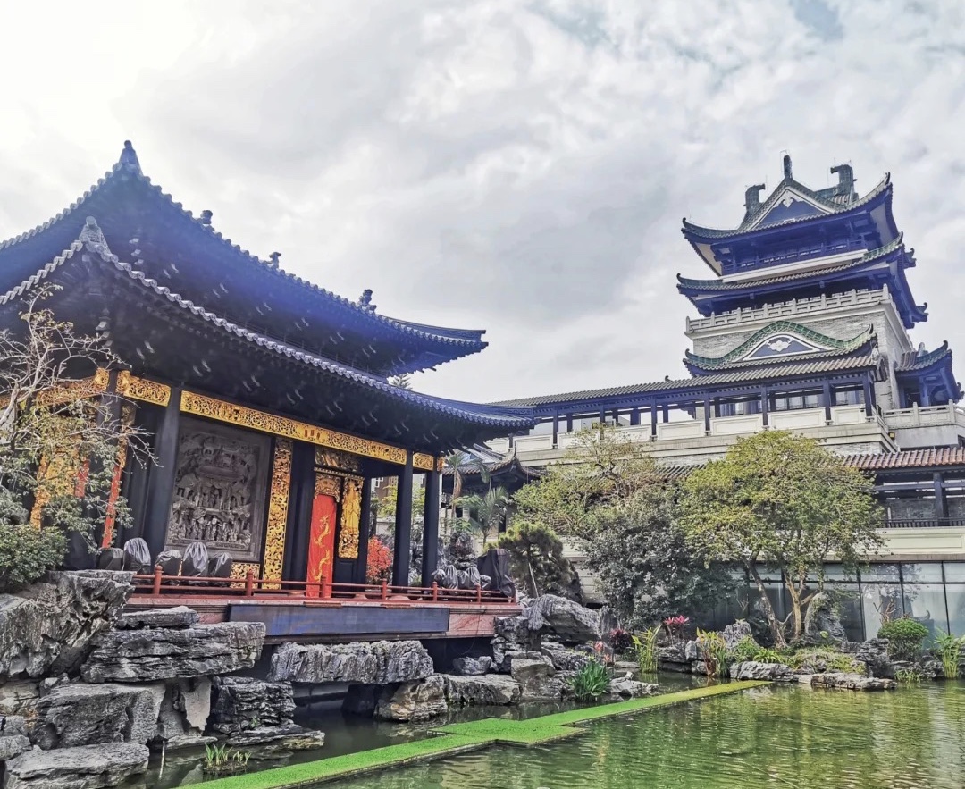 原创藏在广州老城区的小众景点亭台楼阁最浓郁的粤韵古调