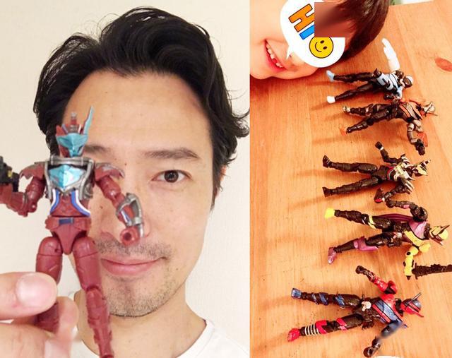 假面骑士e总演员玩梗:儿子过生日送build腰带 父慈子孝从小培养