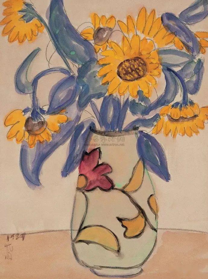 【名品视界】中国早期油画家·关紫兰作品赏