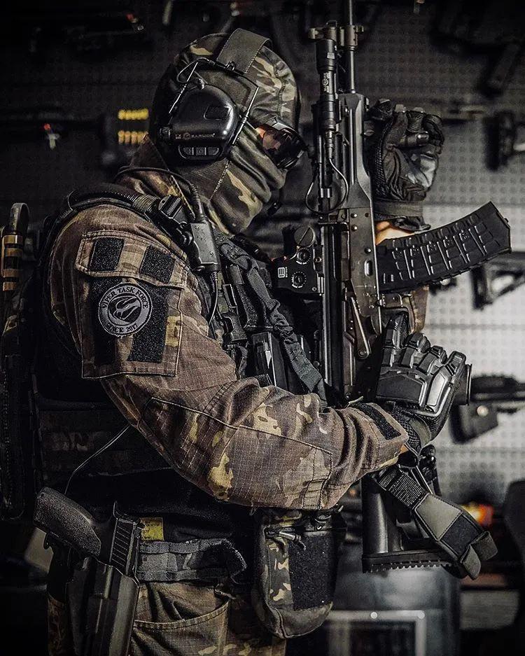 酷到极致泰国wargame玩家硬核造型摄影