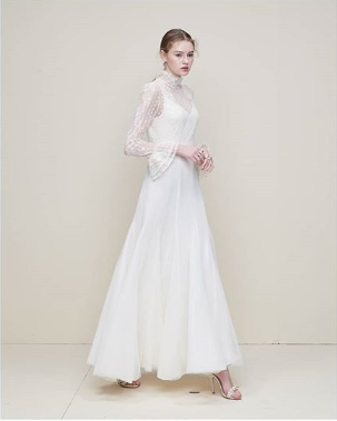 韩国婚纱brideandyou金泰希权娜拉iu都穿它还有超美客制婚鞋