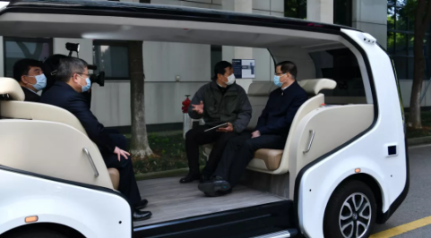 <b>湖北省委书记点赞东风无人驾驶车Sharing-VAN</b>