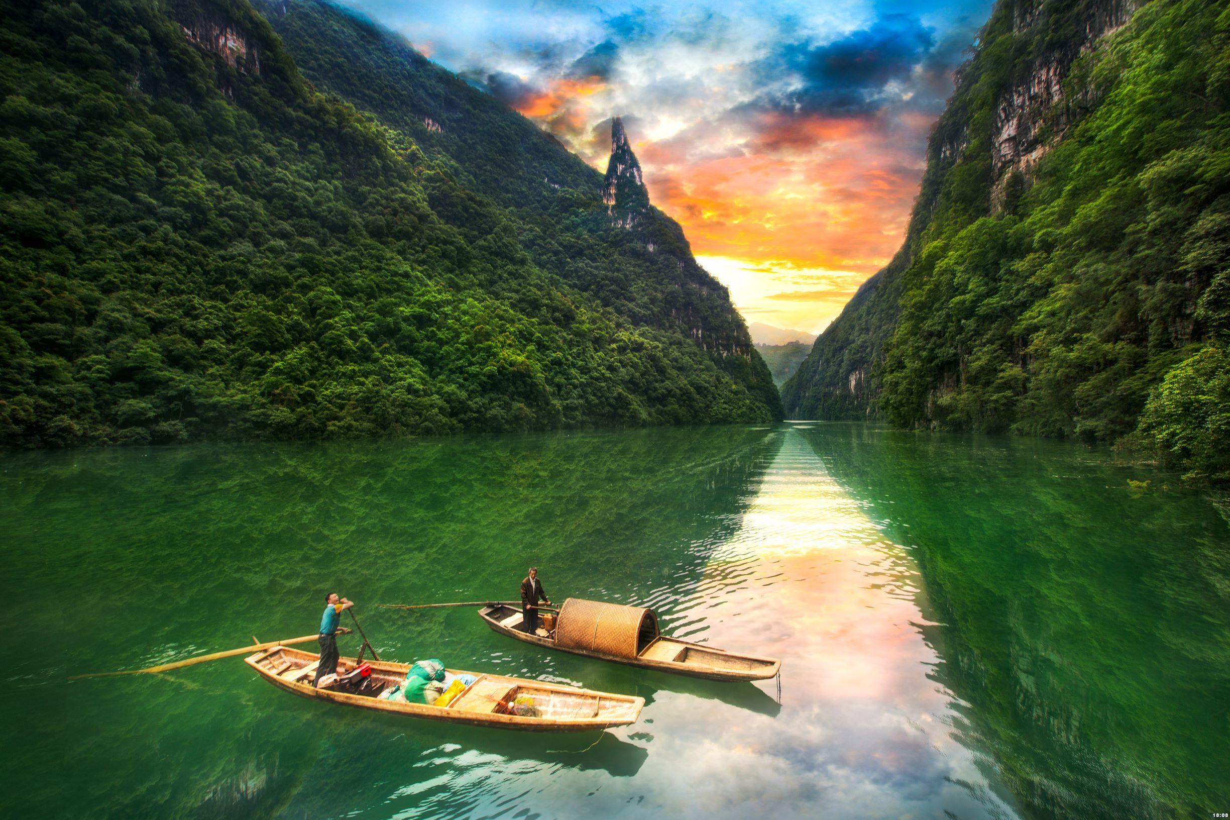 你知道吗景色迷人的芙蓉江景区在武隆