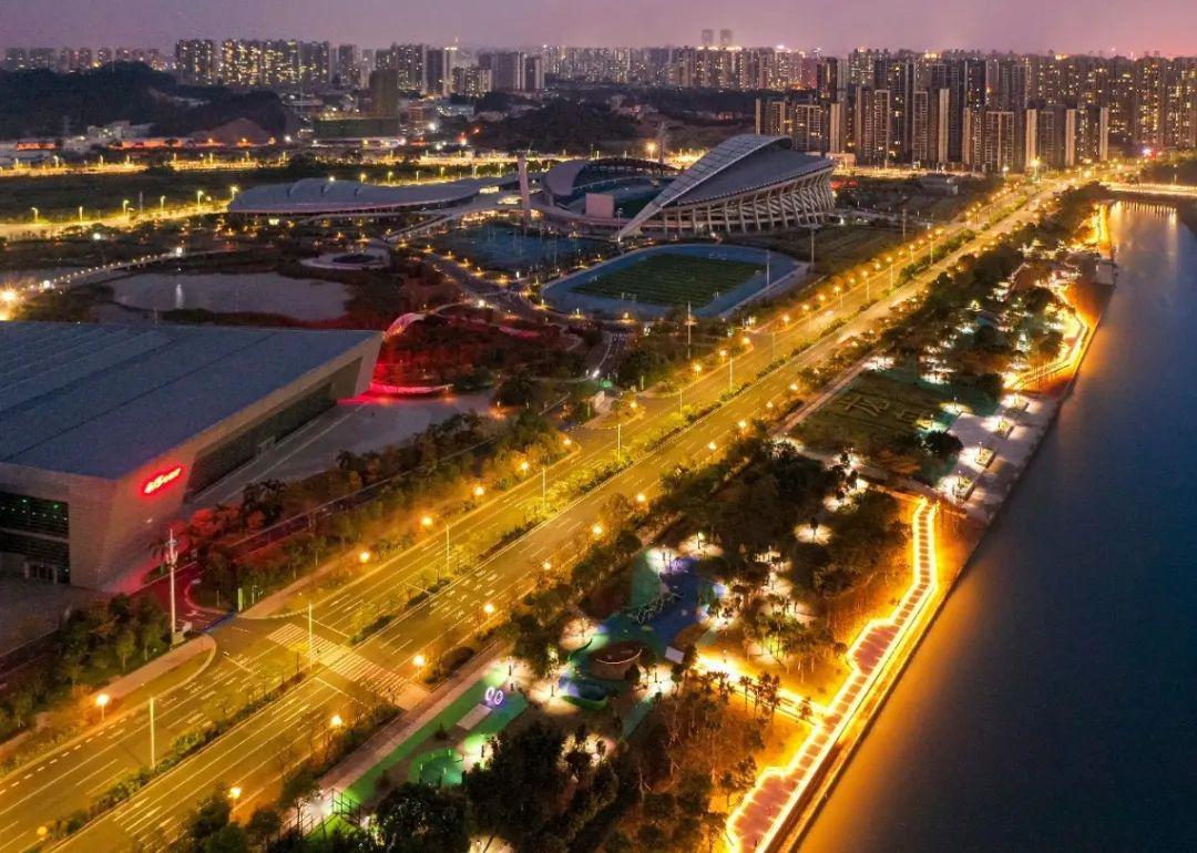 白天震撼夜晚惊艳滨江新区水系景观最新靓图来袭