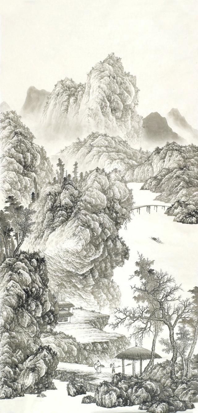 国画山水构图