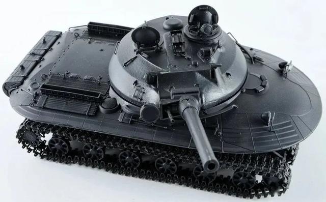 外星装甲怪兽279坦克形似ufo四履带陆地飞碟正面刚核打击