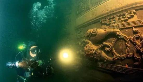 古滇国文明抚仙湖水下古城先民聚落遗址