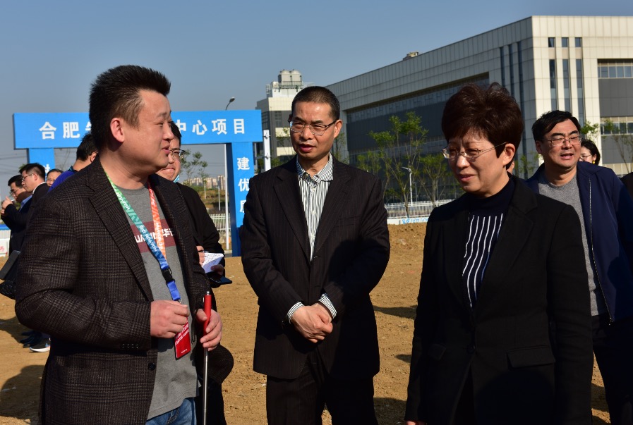华云数据数字新基建项目备受关注合肥市委副书记市长凌云莅临视察