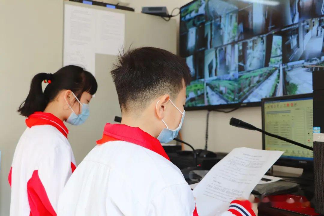 今天湖光小学第一批学生返校复课