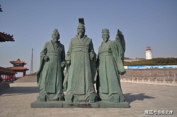 山东威海成山头的秦皇桥遗迹_秦始皇