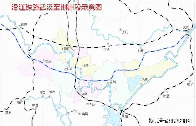 洪湖铁路规划图图片