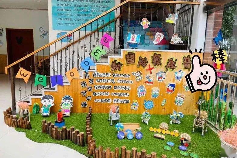 開學在即幼兒園防疫情主題環創老師你準備好了嗎