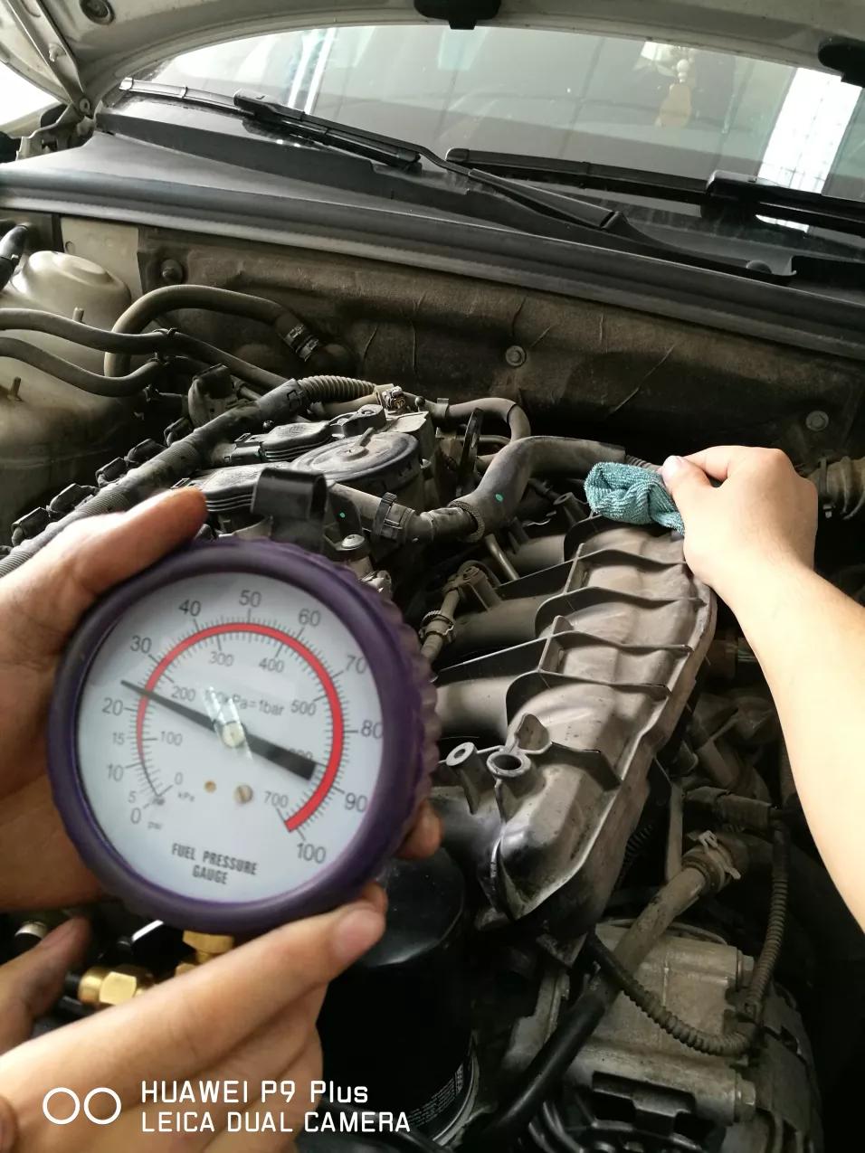 奥迪a4l机油压力报警 | f6专家课堂