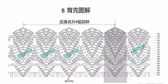 勾连衣裙的花样图解图片